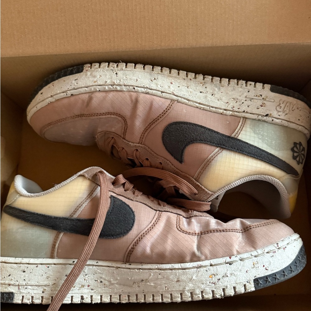 Nike Air Force 1 Crater 'Move To Zero - Archaeo Brown' DH2521-200 US Men Size 12